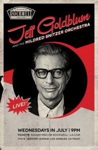 jeff goldblum mildred snitzer orchestra t shirt